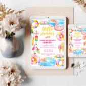 poolparty | Zomerfeest uitnodiging