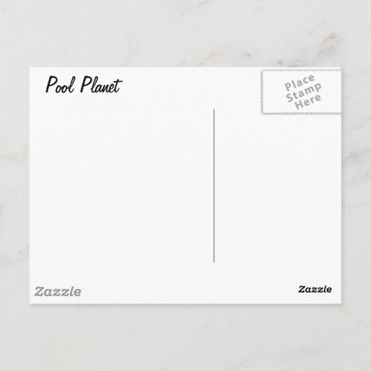 poolplaneet1 briefkaart (Achterkant)