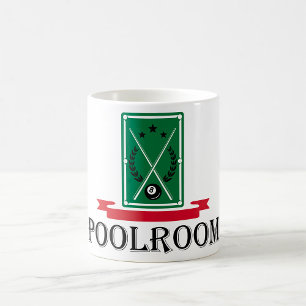 Poolroom Biljart Klassieke 8 Bal Koffiemok
