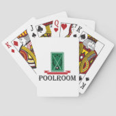 Poolroom Biljart Klassieke 8 Bal Pokerkaarten (Achterkant)
