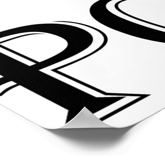 Poolroom Billiards Classic 8 Ball Poster (Hoek)