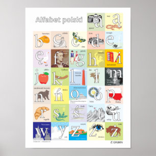 Pools alfabet Poster