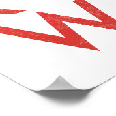 Pools alfabet poster (Hoek)