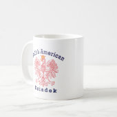 Pools-Amerikaans Dziadek Koffiemok (Voorkant links)