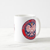 Pools-Amerikaans Dziadek Koffiemok (Voorkant rechts)