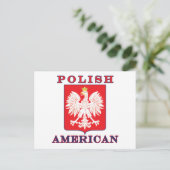 Pools Amerikaans Eagle Shield Briefkaart (Staand voorkant)