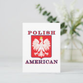 Pools Amerikaans Eagle Shield Briefkaart (Staand voorkant)