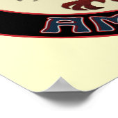 Pools-Amerikaans Poster Eagle (Hoek)