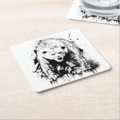 Pools Animal Vie Sauvage Nature Aventure Kartonnen Onderzetters (Schuin)