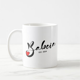 Pools Babcia Opgericht Jaar - Grootmoeder Koffiemok