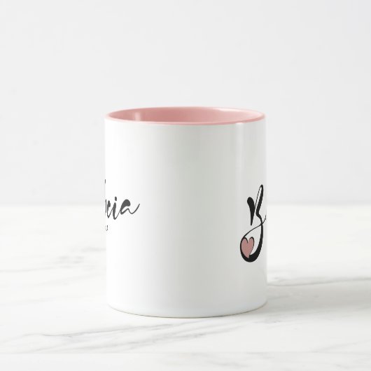 Pools Babcia Opgericht Jaar - Grootmoeder Mok (Midden)