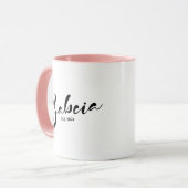 Pools Babcia Opgericht Jaar - Grootmoeder Mok (Voorkant links)