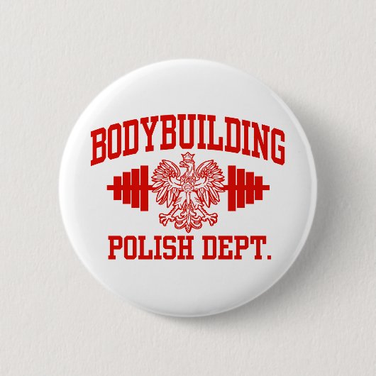 Pools Bodybuilding Ronde Button 5,7 Cm (Voorkant)