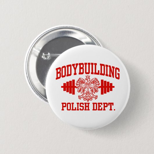 Pools Bodybuilding Ronde Button 5,7 Cm (Voorkant /achterkant)