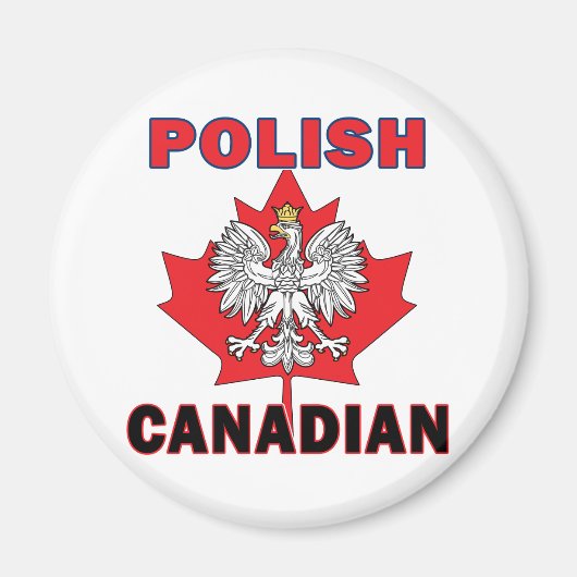 Pools Canadees Eagle Leaf Magneet (Voorkant)