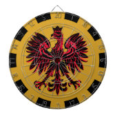 Pools dartboard, Eagle & Flag darts / spelboard Dartbord (Voorkant)