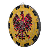 Pools dartboard, Eagle & Flag darts / spelboard Dartbord (Voorkant Rechts)