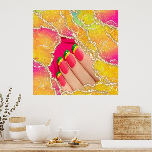 Pools die Poster van Posh Walls (Keuken)