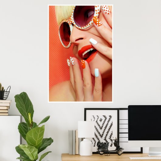 Pools die Poster van Posh Walls (Thuiskantoor)