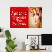 Pools die Poster van Posh Walls (Thuiskantoor)