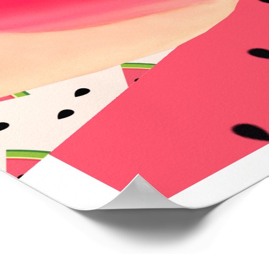 Pools die Poster van Posh Walls (Hoek)