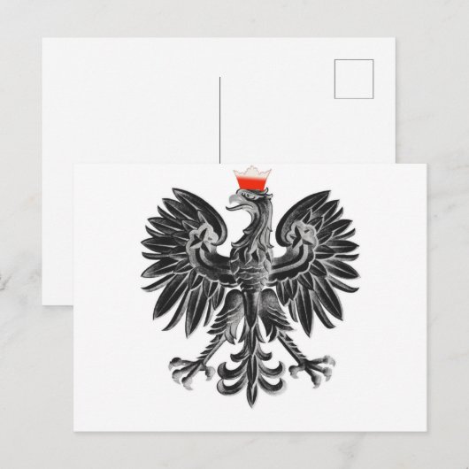 Pools Eagle Briefkaart - Pools papierproduct (Voorkant / Achterkant)