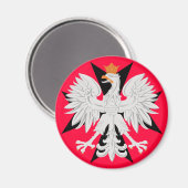 Pools Eagle Maltese kruis Magneet (Voorkant / Achterkant)