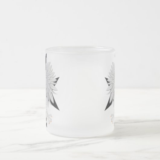 Pools Eagle Maltese kruis Matglas Koffiemok (Center)