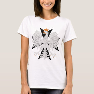 Pools Eagle Maltese kruis T-shirt