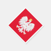 Pools Eagle Paper Napkin Servet (Hoek)