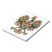 Pools Eagle Poland Wycinanki Emblem, Pools Folk Notitieblok (Linkerzijde)