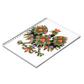 Pools Eagle Poland Wycinanki Emblem, Pools Folk Notitieboek (Linkerzijde)