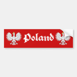 Pools Eagle Polen Bumpersticker