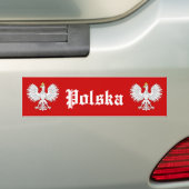 Pools Eagle Polska Bumpersticker (Op auto)