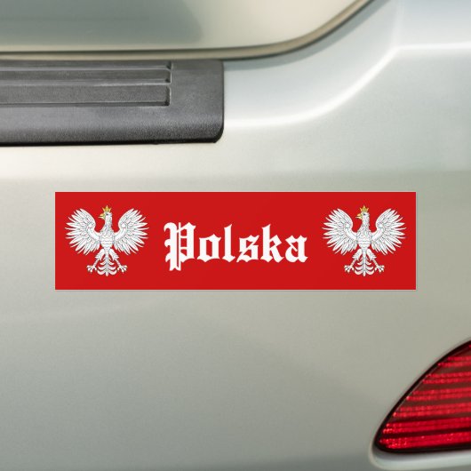 Pools Eagle Polska Bumpersticker (Op auto)