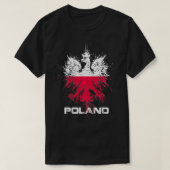 Pools Eagle Poolse Pride Poolse vlag Poolse T-shirt (Design voorkant)