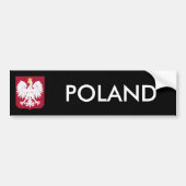 Pools Eagle Red Shield Bumpersticker (Voorkant)