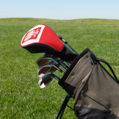 Pools Eagle Red Shield Golfheadcover (Insitu)