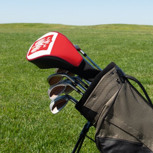 Pools Eagle Red Shield Golfheadcover (Insitu)