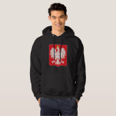 Pools Eagle Red Shield Hoodie (Voorkant volledig)