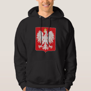 Pools Eagle Red Shield Hoodie