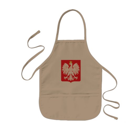Pools Eagle Red Shield Kinder Schort (Voorkant)
