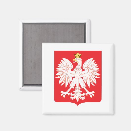 Pools Eagle Red Shield Magneet (Voorkant / Achterkant)