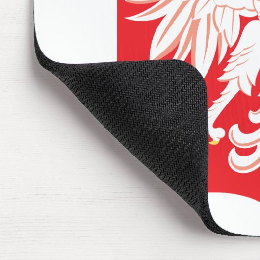 Pools Eagle Red Shield Muismat (Hoek)