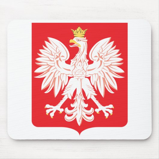 Pools Eagle Red Shield Muismat (Voorkant)