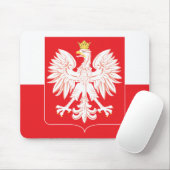 Pools Eagle Red Shield Muismat (Met muis)