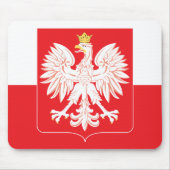Pools Eagle Red Shield Muismat (Voorkant)