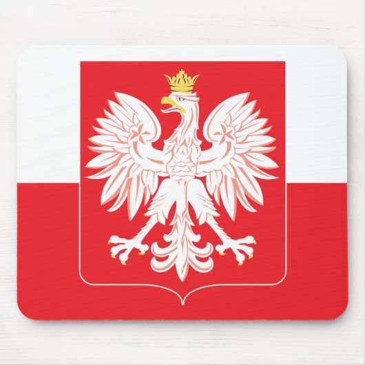 Pools Eagle Red Shield Muismat (Voorkant)