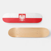 Pools Eagle Red Shield Persoonlijk Skateboard (Horizontaal)