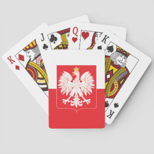 Pools Eagle Red Shield Pokerkaarten